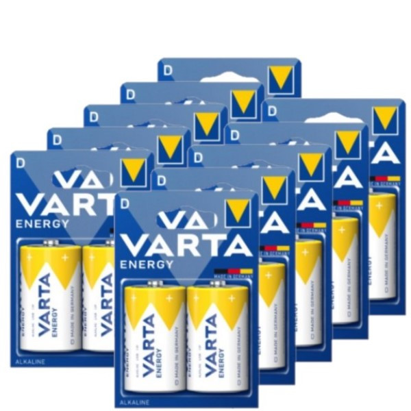 Varta Energy LR20 / D Alkaline Batterij 20 stuks  AVA00448 - 1