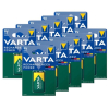 Varta Oplaadbare 9V / E-block / 6HR61 Ni-Mh Batterij (10 stuks, 200 mAh)  AVA00356 - 1