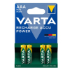 Varta Oplaadbare AAA / HR03 Ni-Mh Batterijen (4 stuks, 800 mAh)  AGP00076 - 1