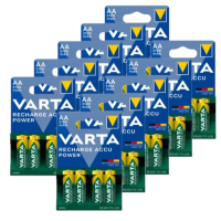 Varta Oplaadbare AA / HR6 Ni-Mh Batterijen (40 stuks, 2100 mAh)  AVA00684