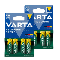 Varta Oplaadbare AA / HR6 Ni-Mh Batterijen (8 stuks, 2600 mAh)  AVA00678