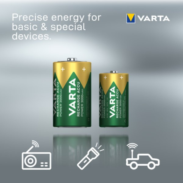 Varta Oplaadbare C / HR14 Ni-Mh Batterijen (10 stuks, 3000 mAh)  AVA00352 - 4