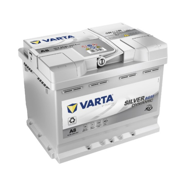 Stap onderhoud De controle krijgen Varta Silver Dynamic D52 / 560901068 AGM start-stop accu (12V, 60Ah, 680A)  Varta 123accu.nl