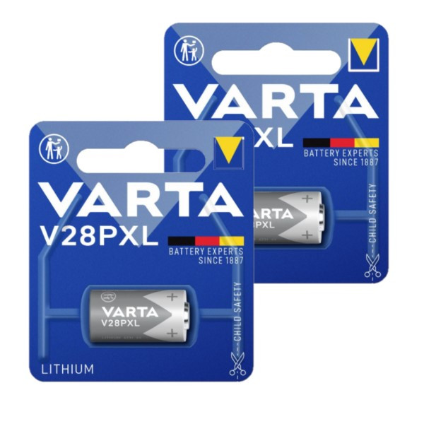 Varta V28PXL / 28L Lithium batterij (2 stuks)  AVA00581 - 1