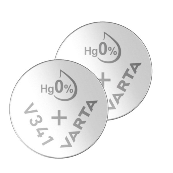 Varta V341 / SR714SW / SR714 zilveroxide knoopcel batterij 2 stuks  AVA00527 - 1