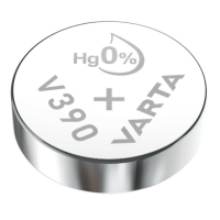 Varta V390 / SR1130SW / SR54 zilveroxide knoopcel batterij 1 stuk  AVA00025