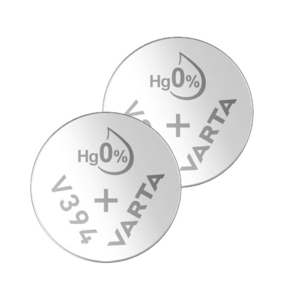 Varta V394 / SR936SW / SR45 zilveroxide knoopcel batterij 2 stuks  AVA00576 - 1