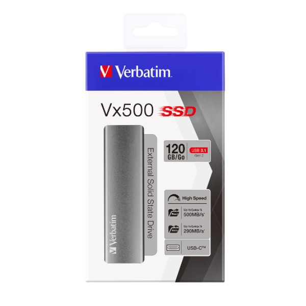 Verbatim Store n Go Vx500 Externe SSD (120GB)  AVE00248 - 3