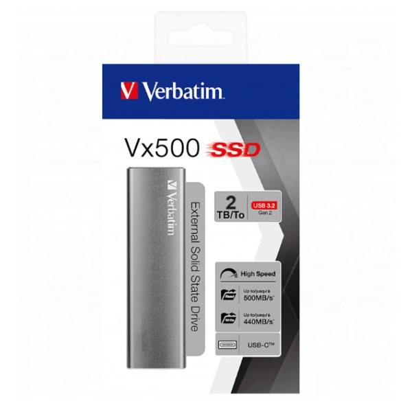 Verbatim Store n Go Vx500 Externe SSD (2TB)  AVE00251 - 3