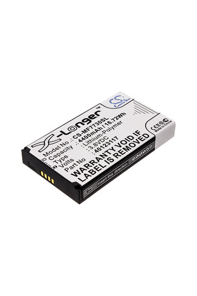 Verizon 40123117 accu (3.8 V, 4400 mAh, 123accu huismerk)  AVE00196 - 1