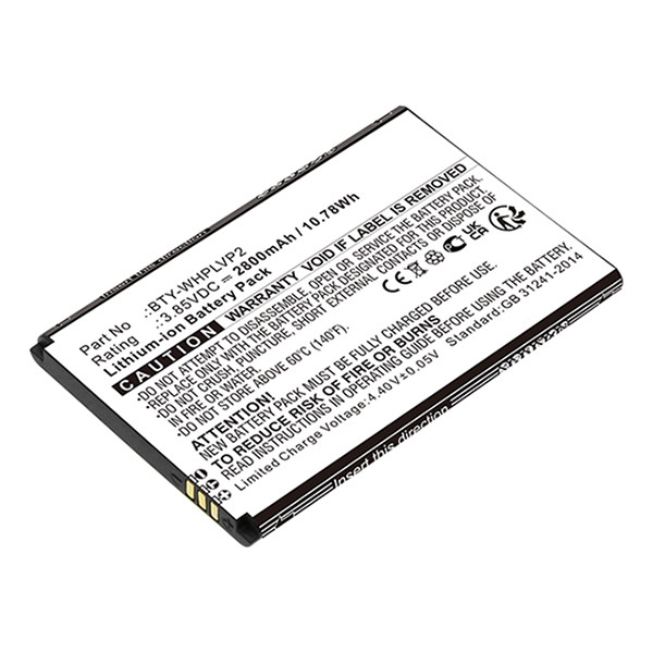 Verizon BTY-WHPLVP2 accu (2800 mAh, 123accu huismerk)  AVE00236 - 1