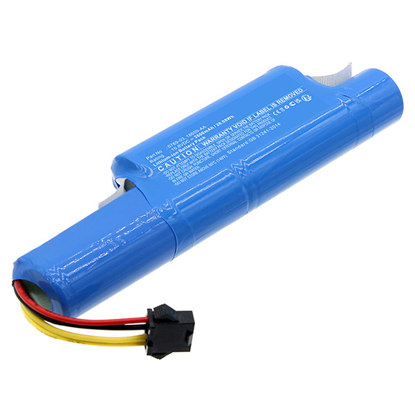 Vileda 0769-03 / 18650-AA accu (10.8 V, 2600 mAh, 123accu huismerk)  AVI00270 - 1