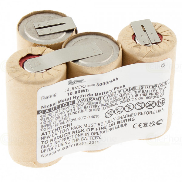 Vileda VDS193VX accu (3000 mAh, 123accu huismerk)  AVI00023 - 1