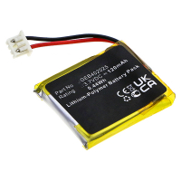 Viper GEB402025 accu (3.7 V, 120 mAh, 123accu huismerk)  AVI00223