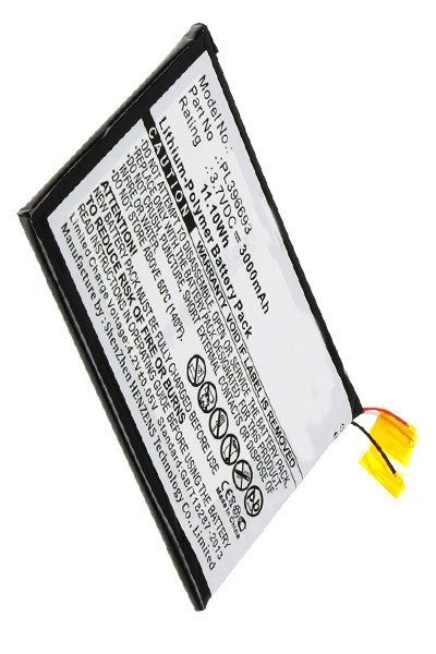 Visual Land PL396693 accu (3000 mAh, 123accu huismerk)  AVI00027 - 1