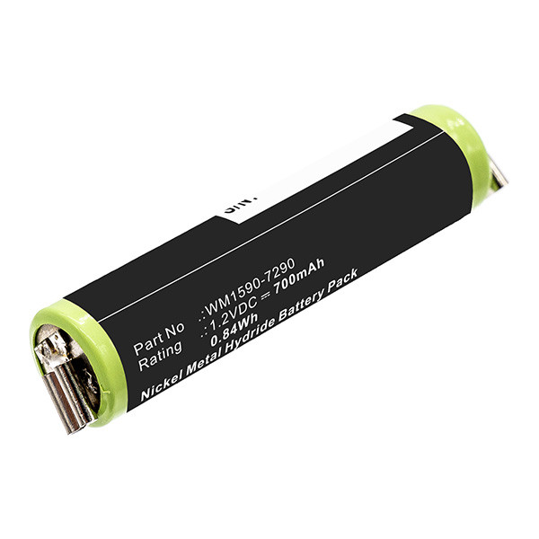 Wella WM1590-7290 accu (1.2 V, 700 mAh, 123accu huismerk)  AWE00045 - 1