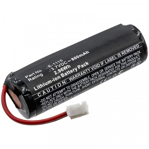 Woodpecker E-1115 accu (3.7 V, 800 mAh, 123accu huismerk)  AWO00060 - 1