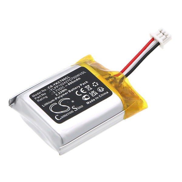 Yealink YLPP102427C700WVDL accu (600 mAh, 123accu huismerk)  AYE00007 - 1