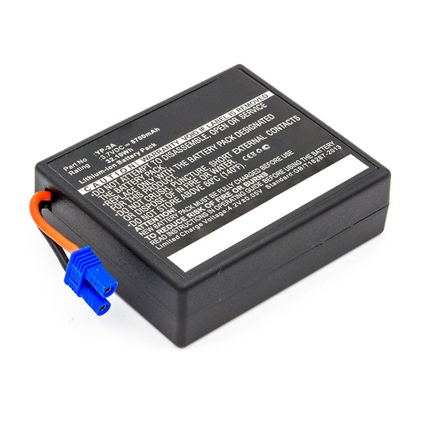 Yuneec YP-3A accu voor remote controller (3.7V, 8700 mAh, 123accu huismerk)  AYU00010 - 1