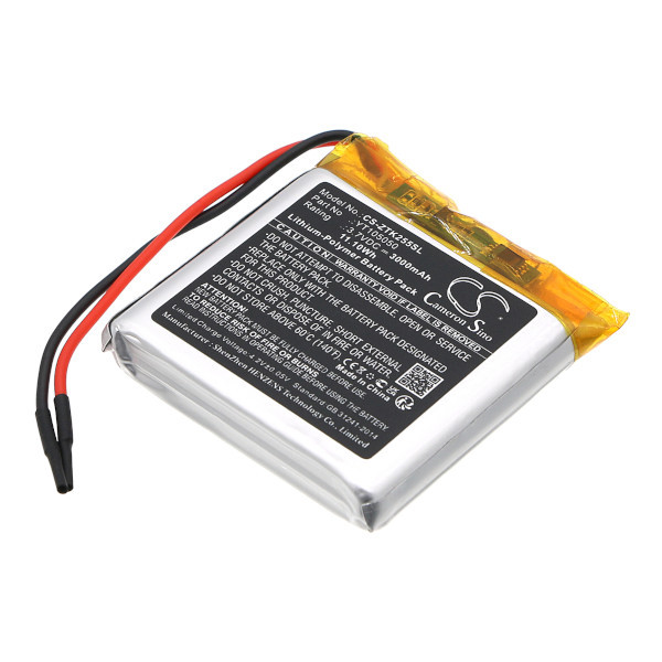 ZKTeco YT105050 accu (3000 mAh, 123accu huismerk)  AZK00001 - 1