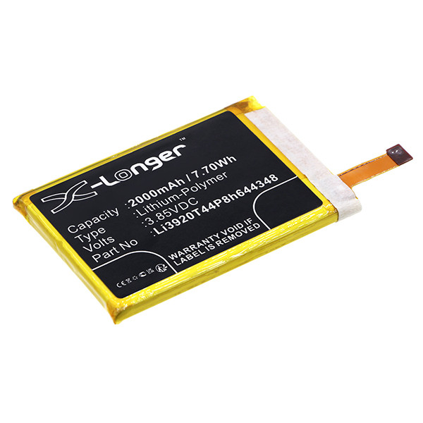 ZTE Li3920T44P8h644348 accu (3.85 V, 2000 mAh, 123accu huismerk)  AZT00233 - 1