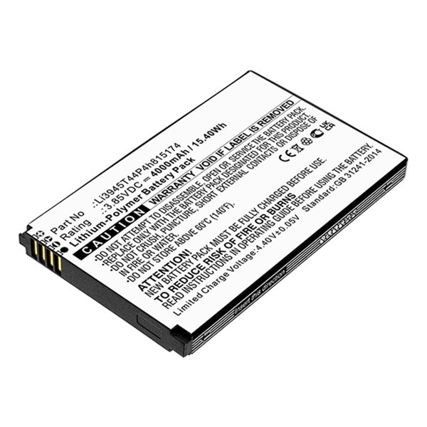 ZTE Li3945T44P4h815174 accu (3.85 V, 4400 mAh, 123accu huismerk)  AZT00220 - 1