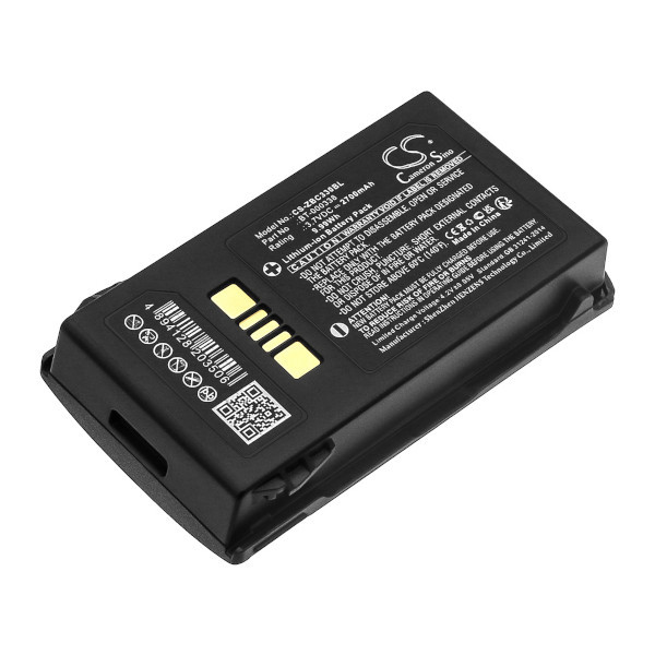 Zebra BT-000338 / BTRY-MC33-27MA-01 accu (2700 mAh, 123accu huismerk)  AZE00271 - 1