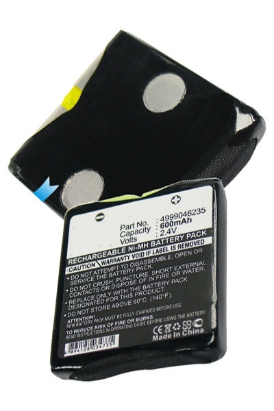 funkwerk 4999046235 / 4.999.046.235 accu (2.4 V, 600 mAh, 123accu huismerk)  AFU00172 - 1