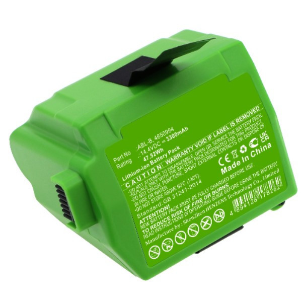 iRobot ABL-B / 4650994 accu (14.4 V, 3300 mAh, 123accu huismerk)  AIR00114 - 1