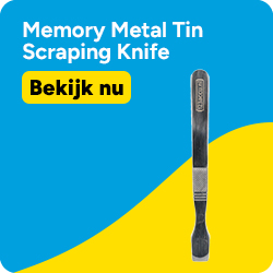 Memory Metal Tin Scraping Knife (123accu huismerk) Memory Metal Tin Scraping Knife (123accu huismerk)